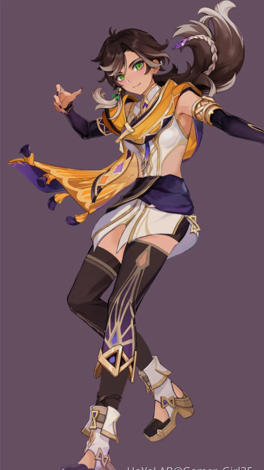 ai character: (Female) sethos  background