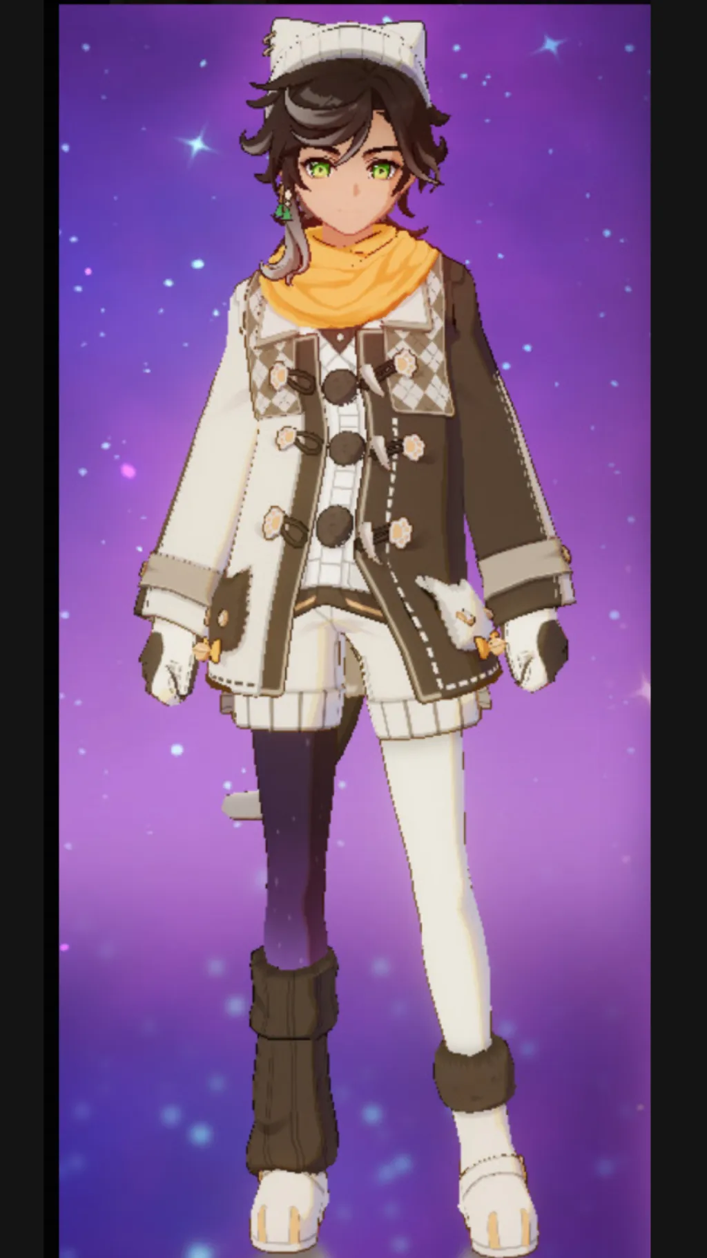 ai character: Warm cat Sethos background