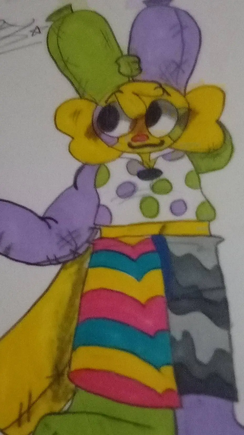 ai character: Looey the Balloon! background