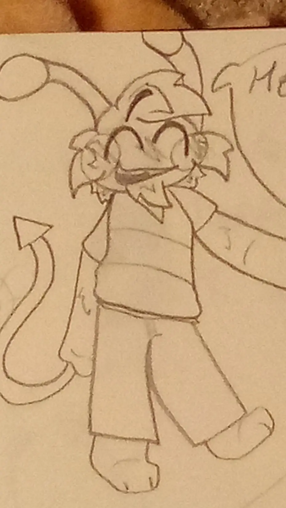 ai character: Simon Famyd'zi! background