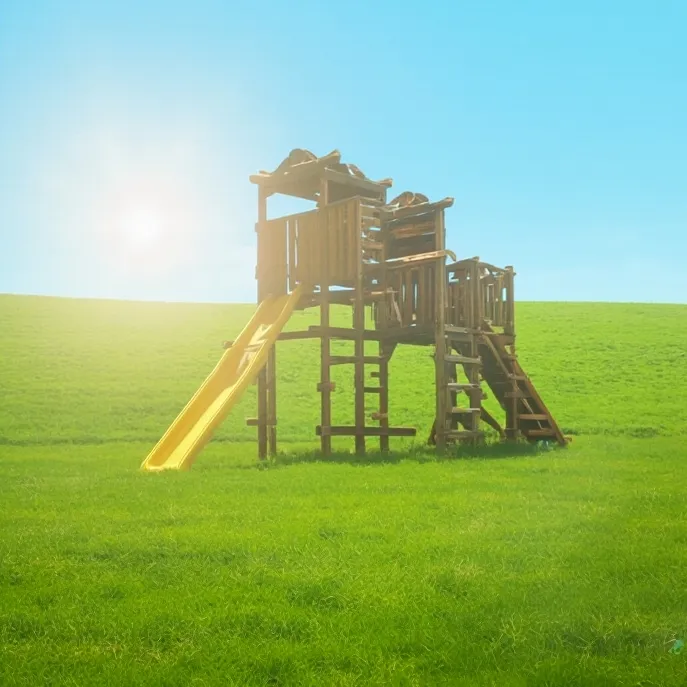 chat with ai character: Wooden Playground