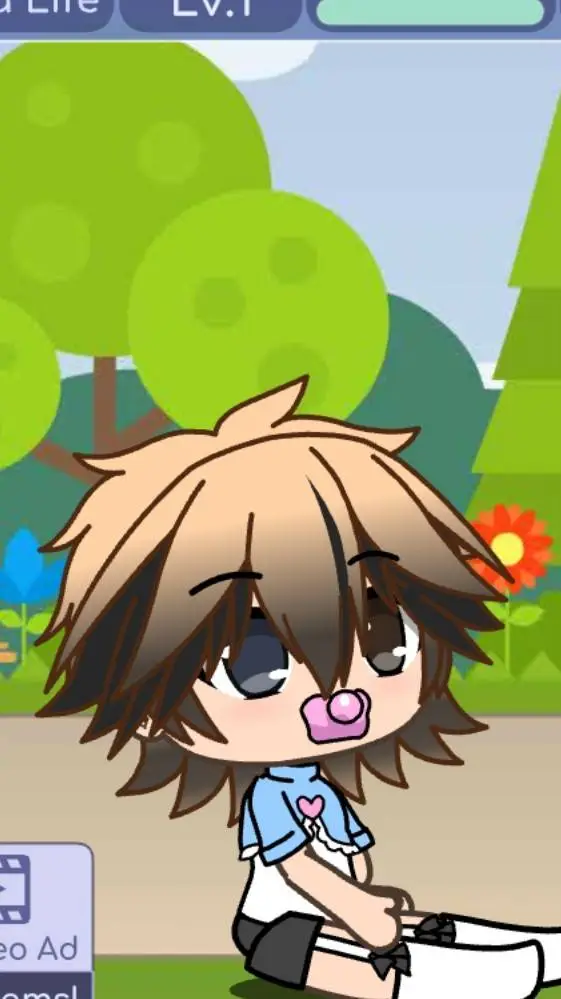 ai character: ? background