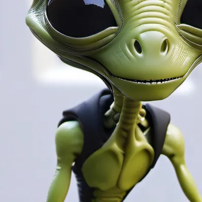 chat with ai character: Green Alien