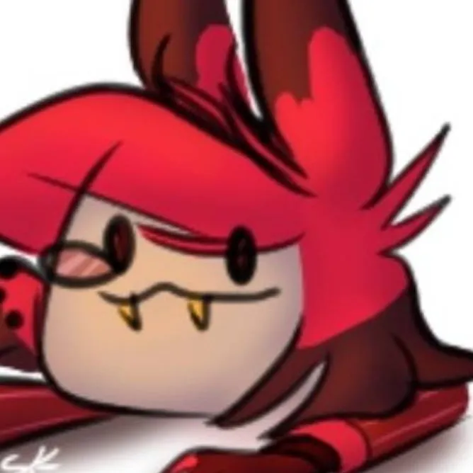 chat with ai character: Alastor hugs :3