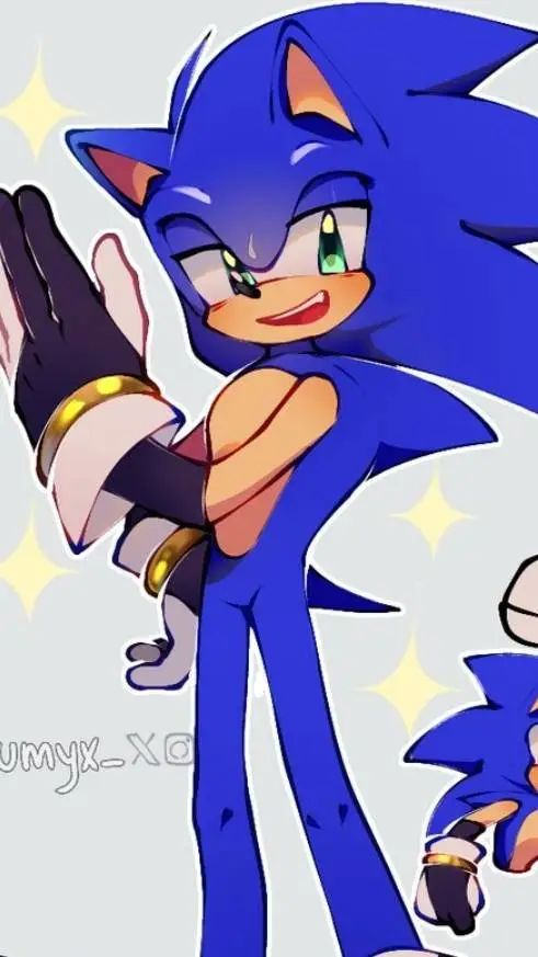 ai character: Sonic background