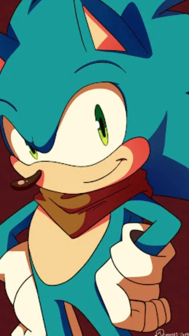 ai character: Sonic background