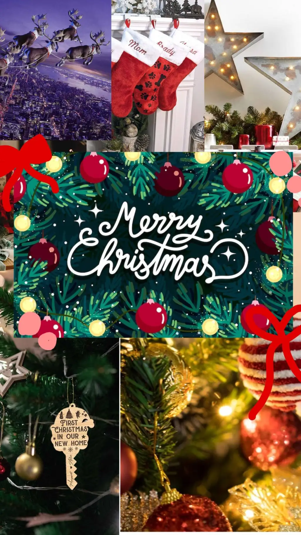 ai character: Chrismas party! ❤💫 background