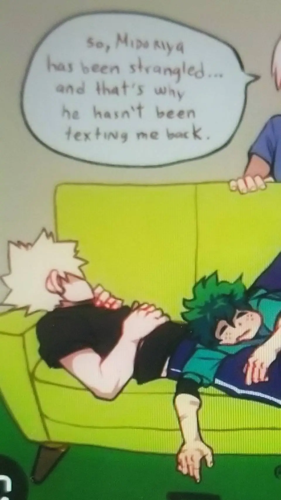 ai character: Bakudeku! (MHA)  background