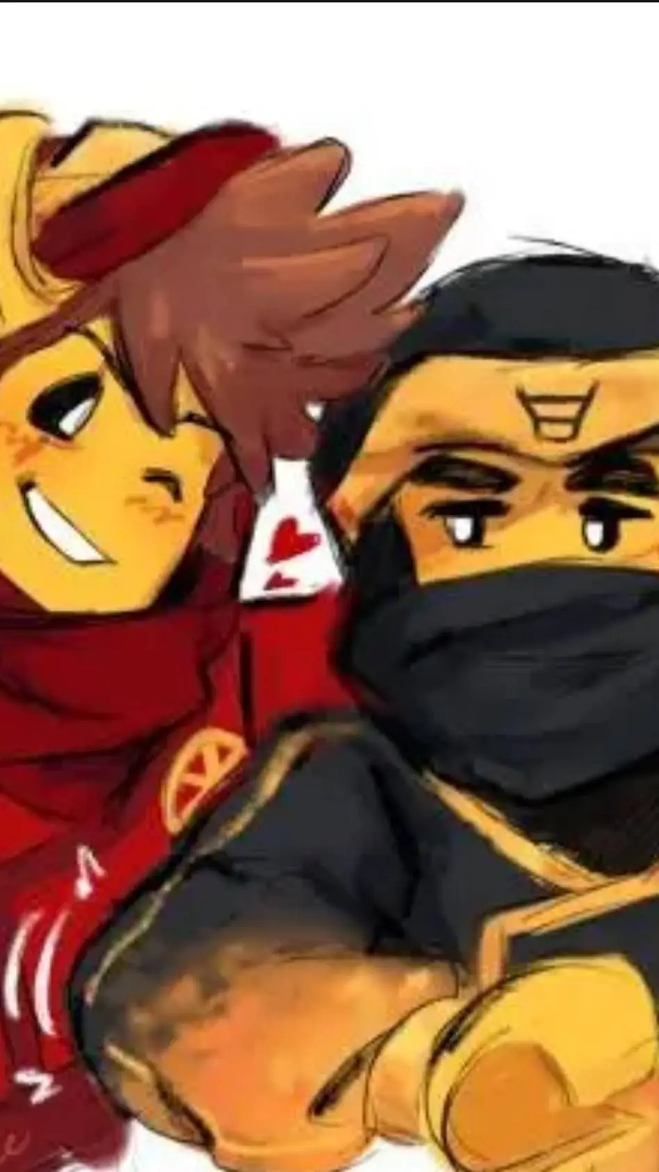 ai character: Lava! (Ninjago)  background