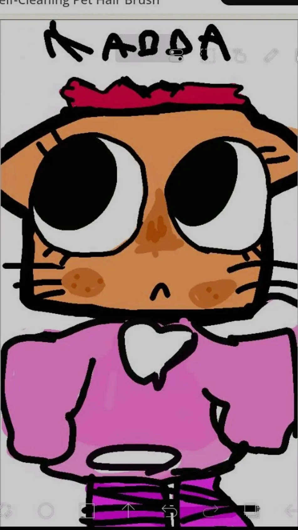 ai character: ‼️🐾Katty:3‼️🐾 background