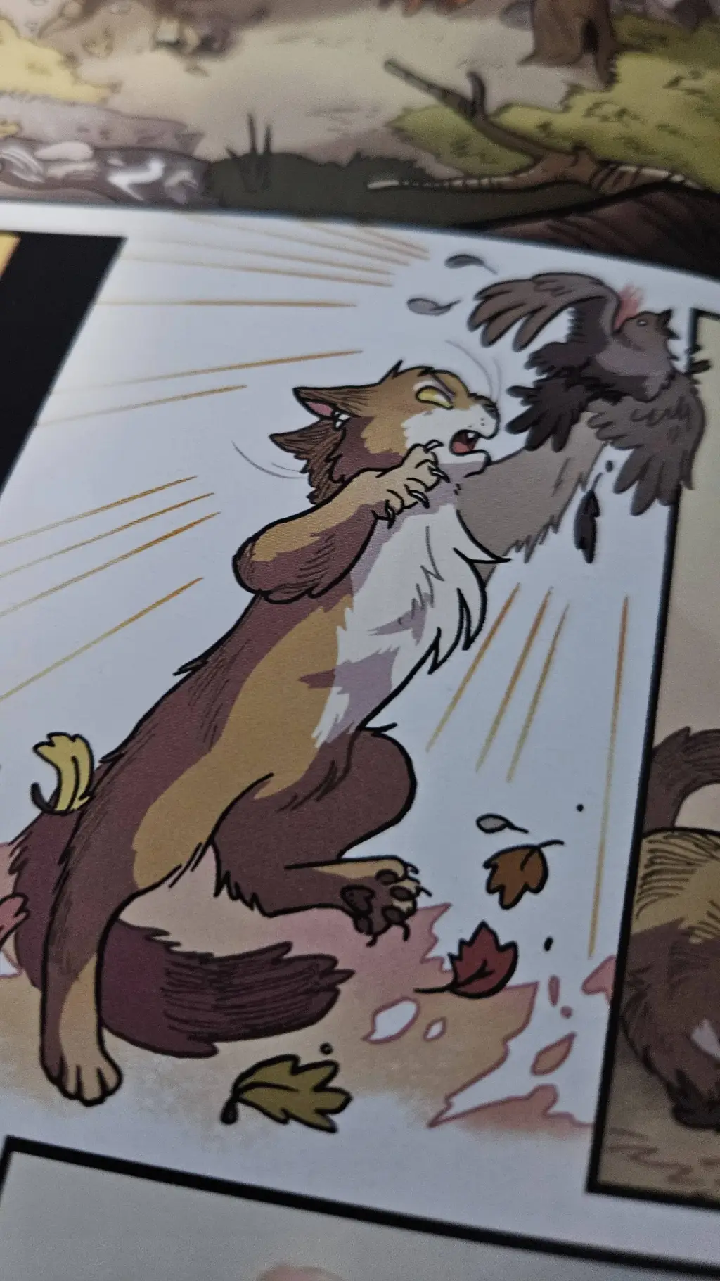 ai character: Thunderclan! background