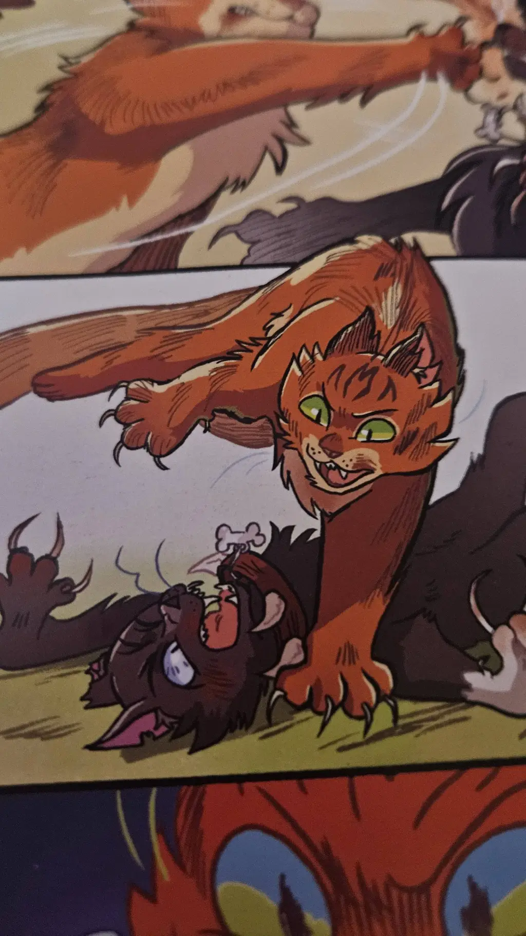 ai character: The battle background