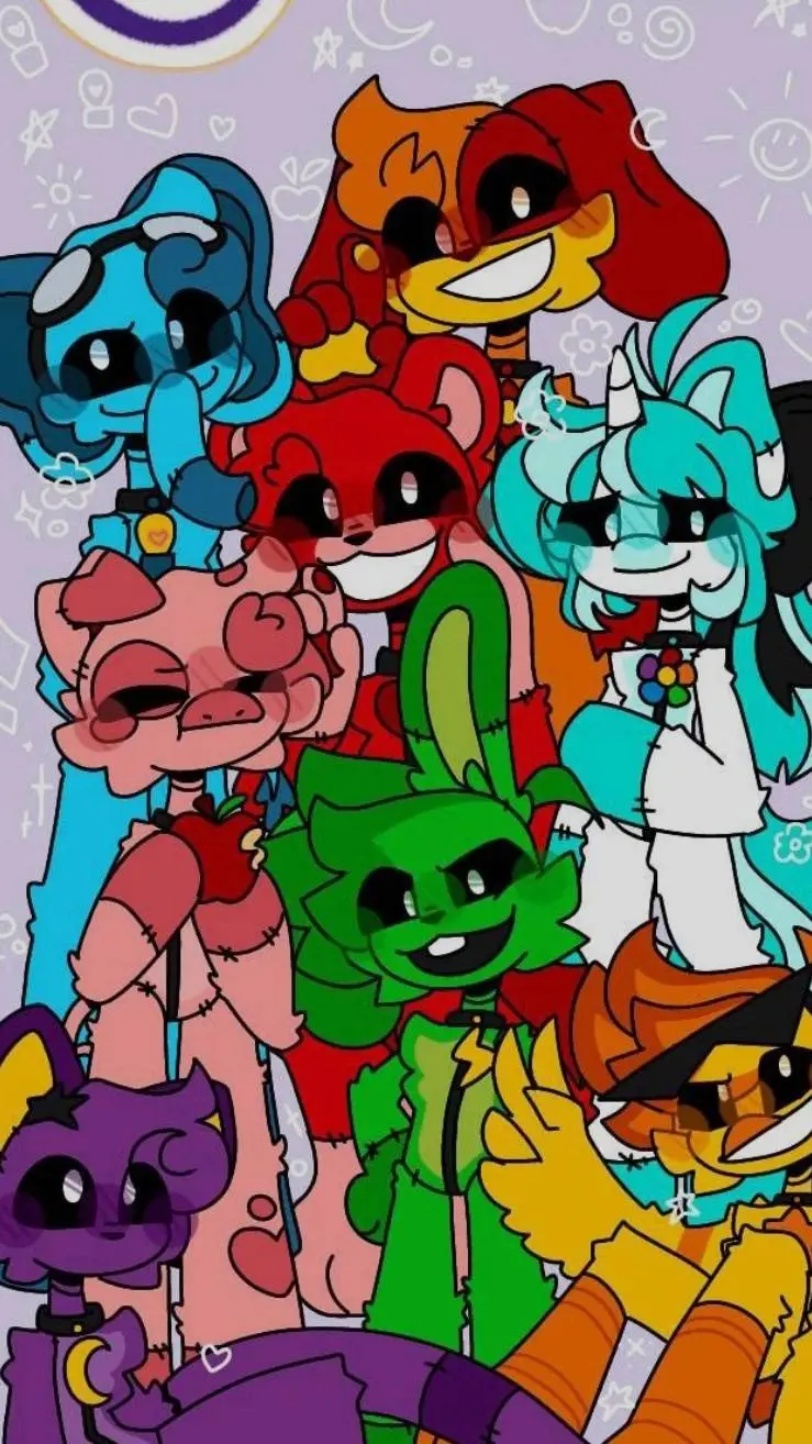 ai character: Poppyplaytime! background