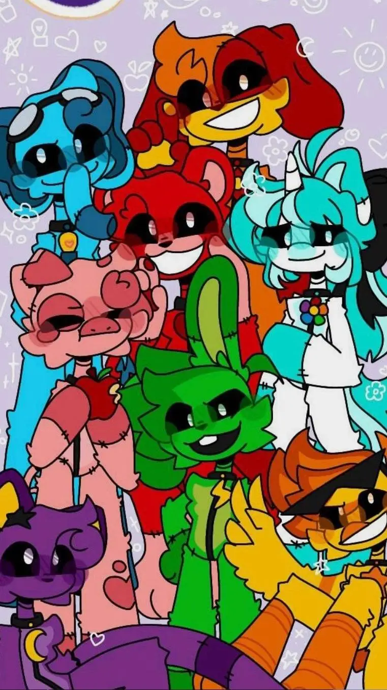 ai character: Smiling Critters! background