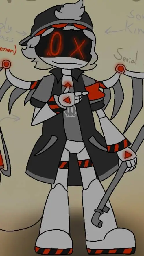 ai character: Murder drones. background