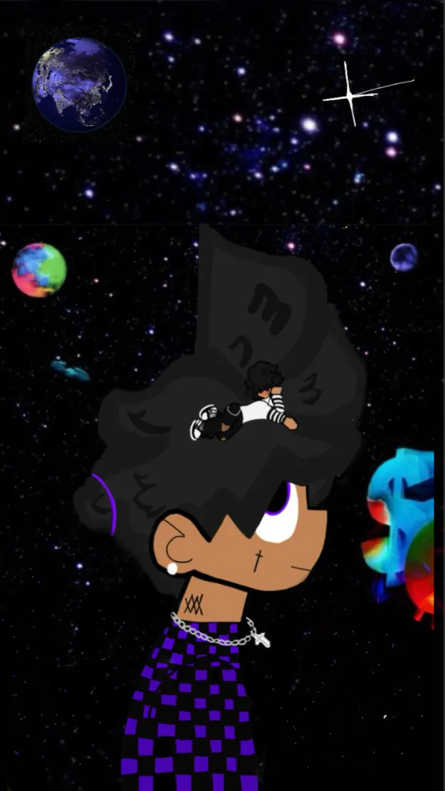 ai character: Lil Uzi background