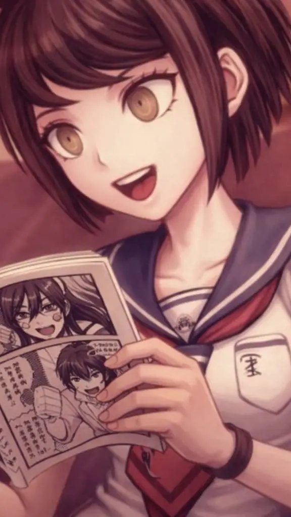 ai character: Komaru Naegi background