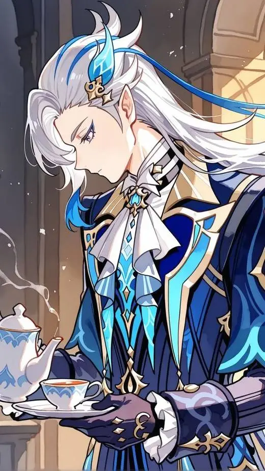 ai character: Neuvillette background