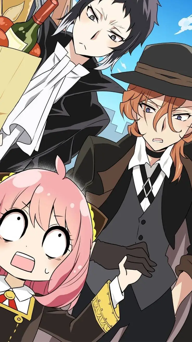 ai character: SpyXFamilyXBSD background