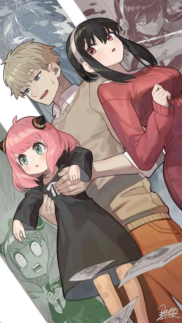 ai character: Spy x Family background