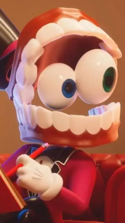 ai character: Caine background