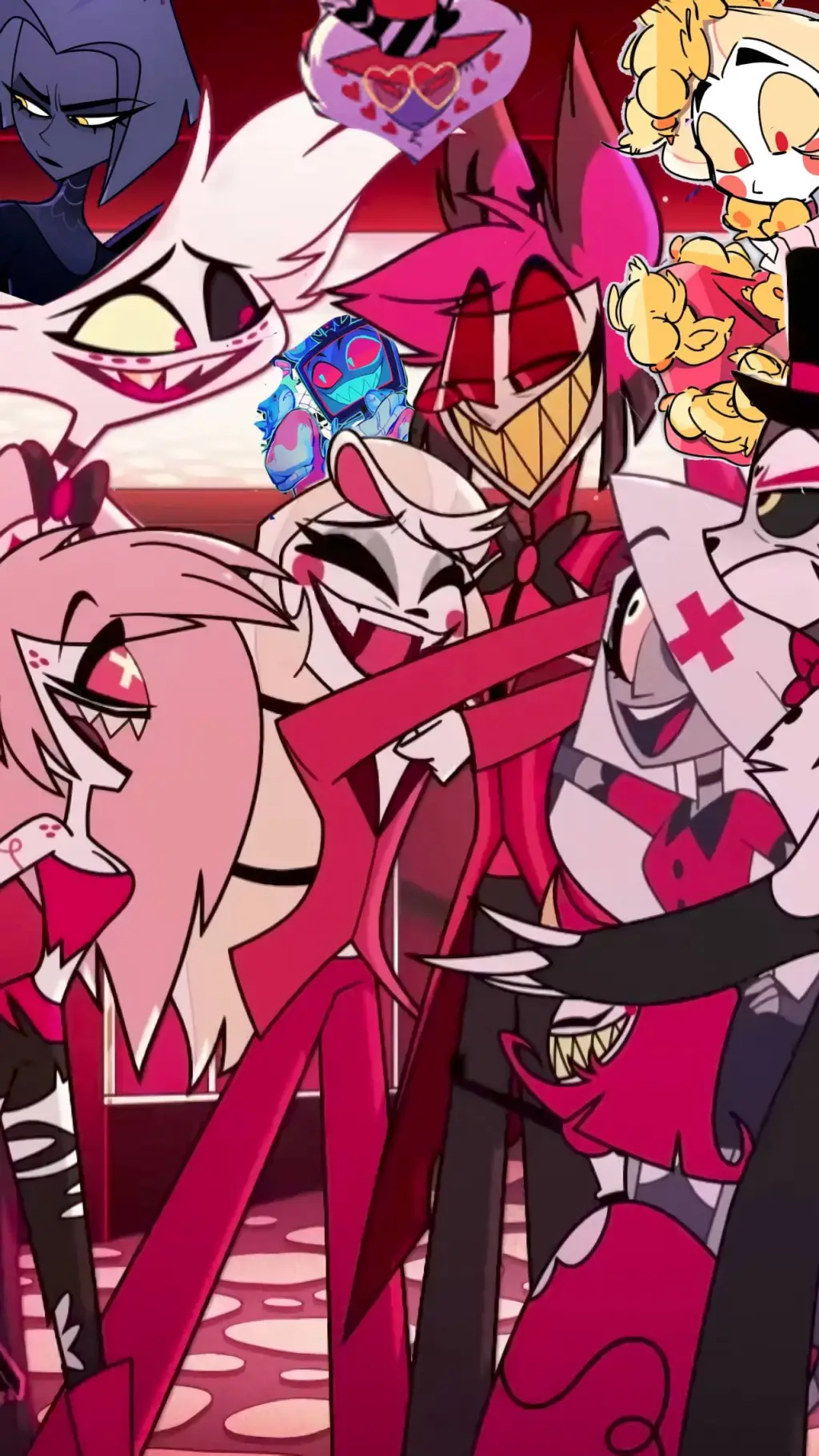 ai character: Hazbin Hotel background