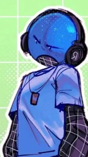 ai character: Bluudude background