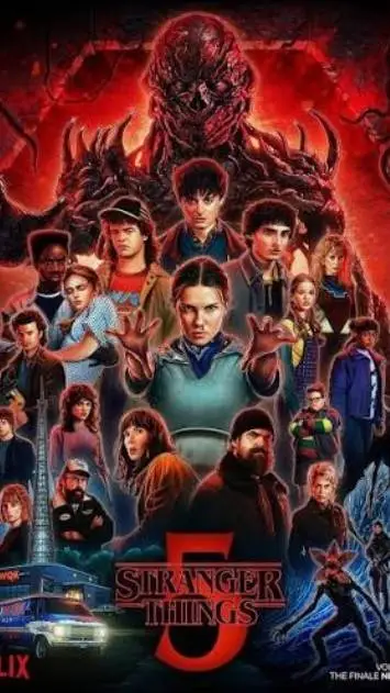 ai character: stranger things background