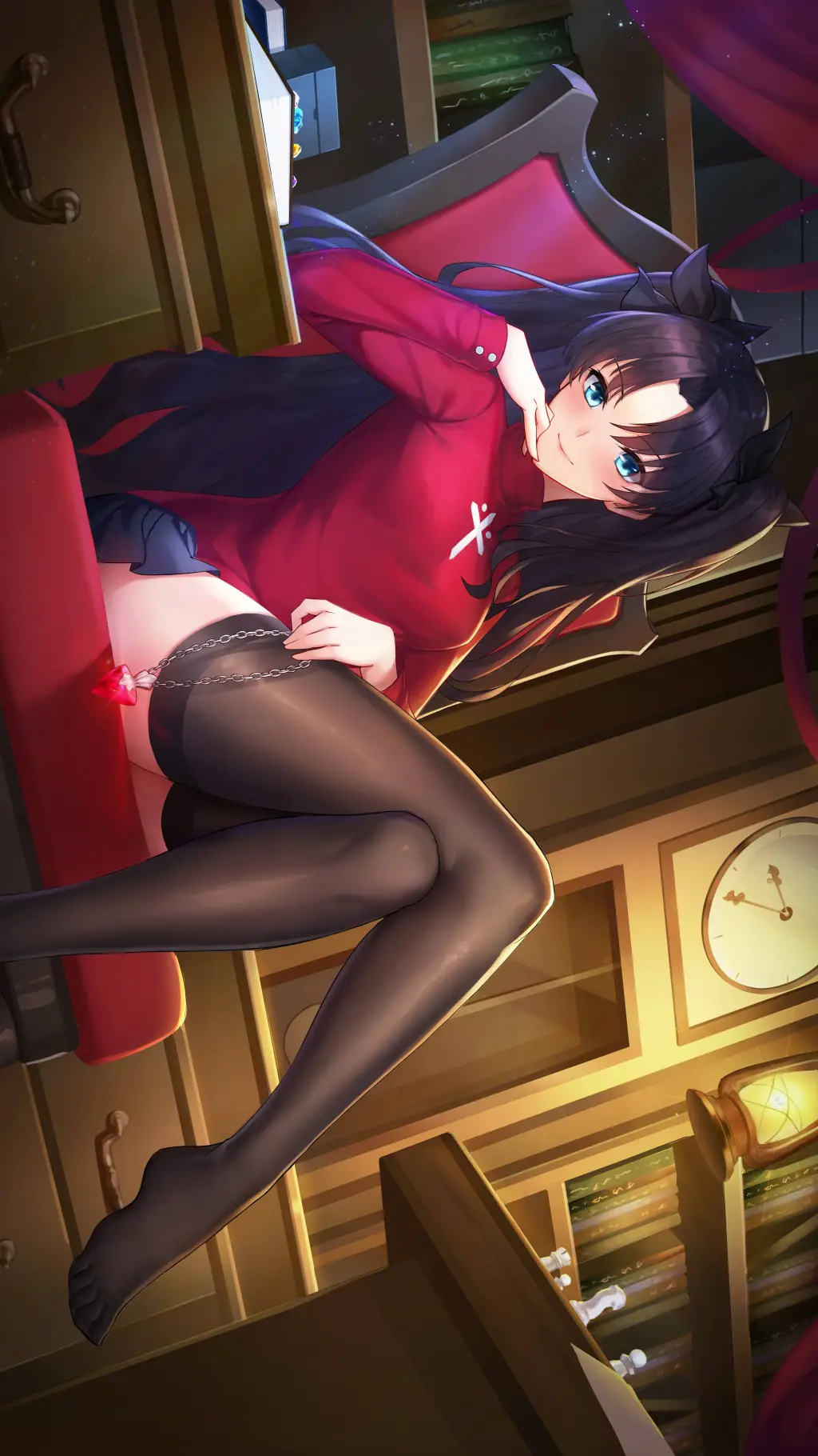 ai character: 远坂凛 background