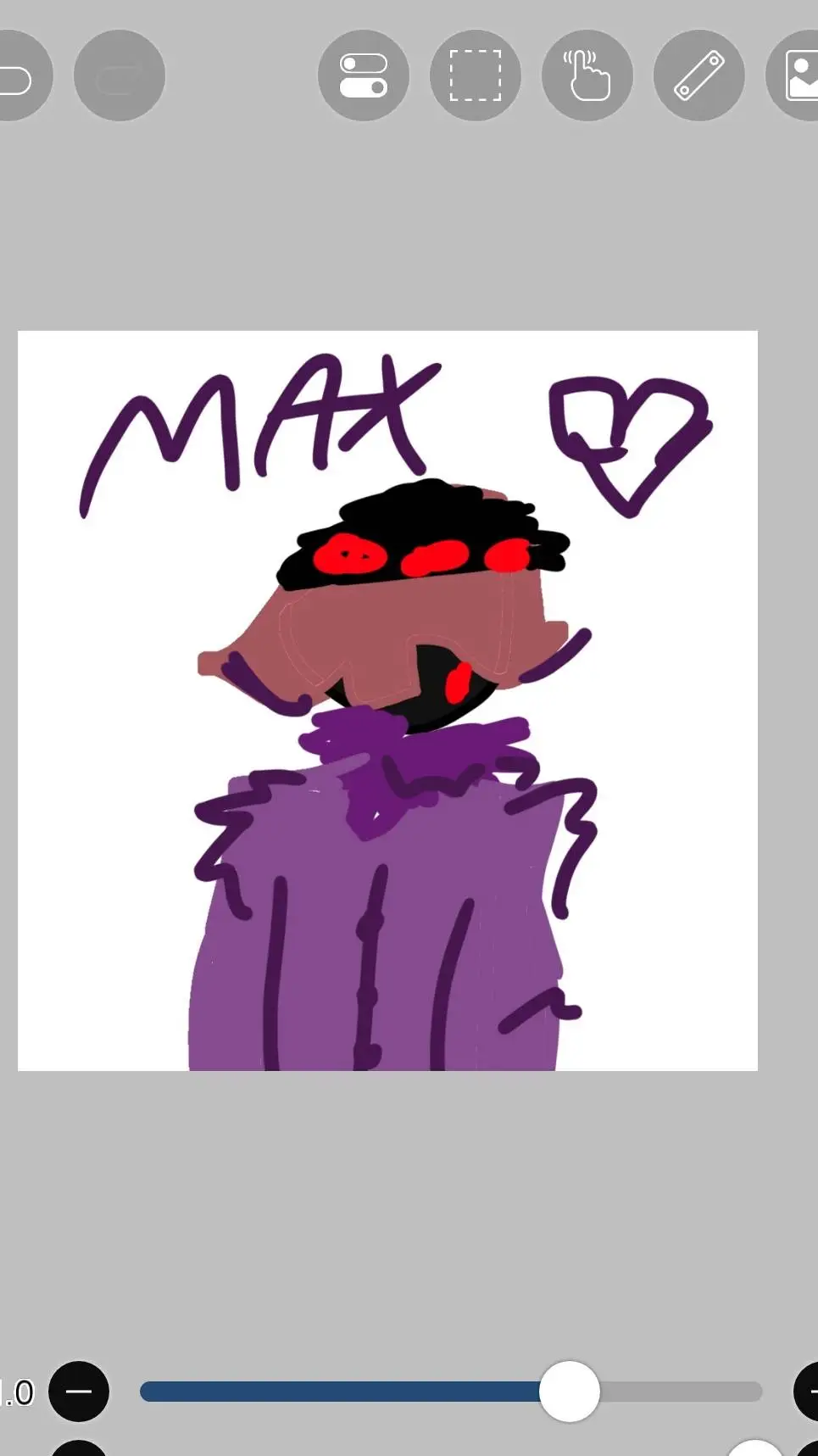 ai character: Max~ background
