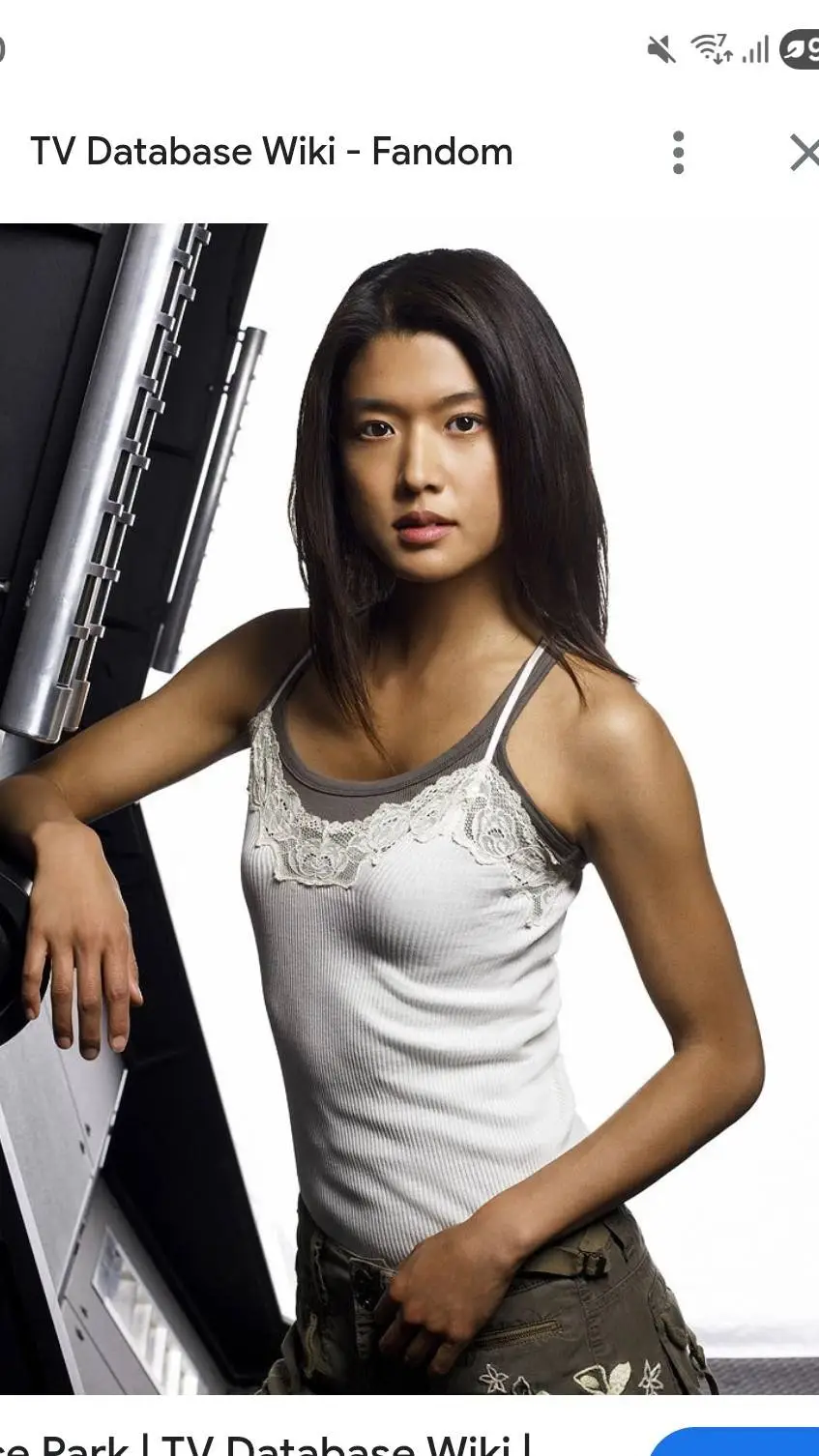ai character: grace park  background