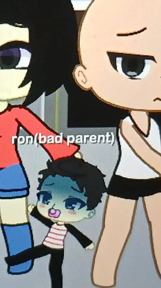 ai character: baby ron is sick background