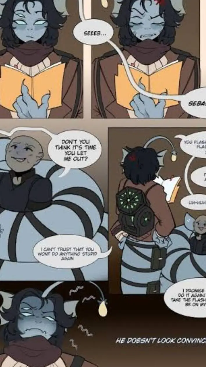 ai character: SEBASTIAN! background