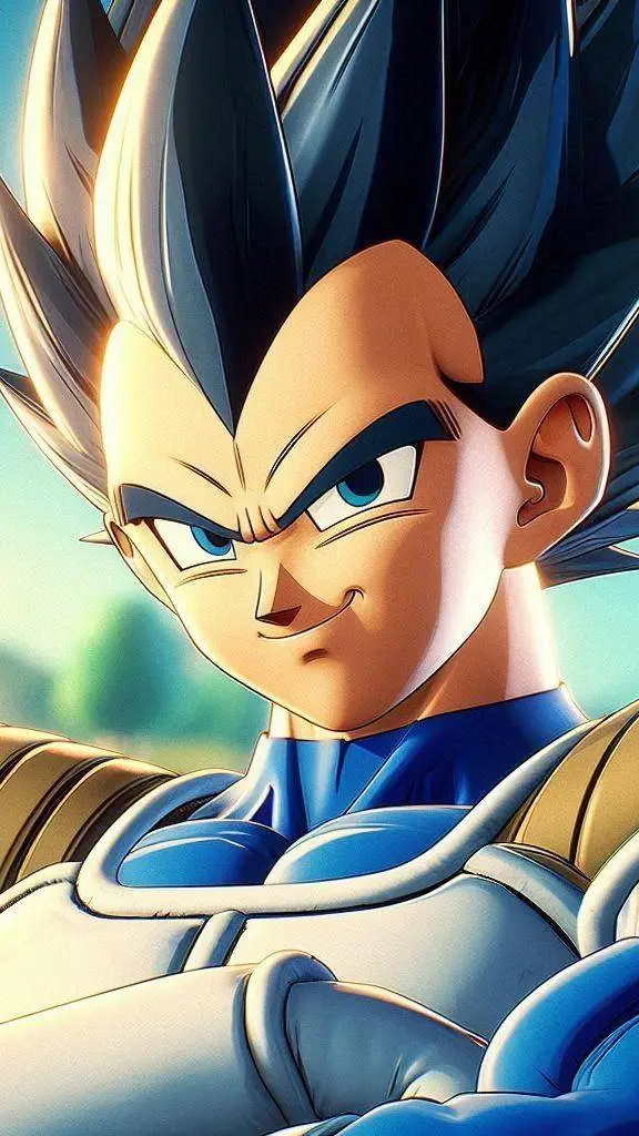 ai character: Prince Vegeta  background