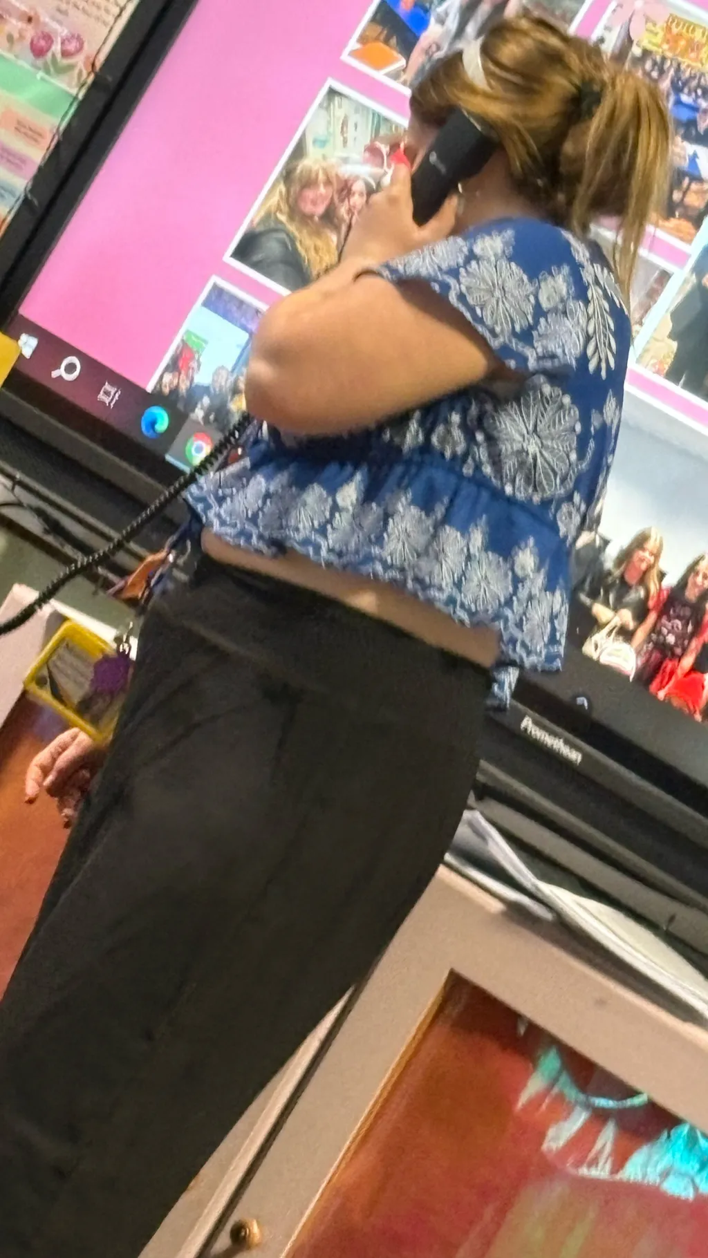 ai character: Jenny Johnson  background