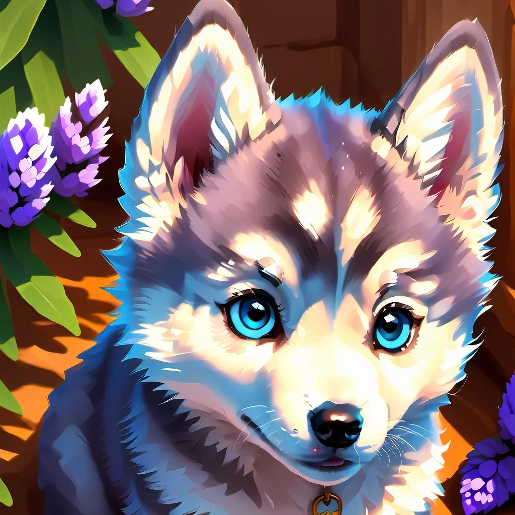 chat with ai character: Out of control pup