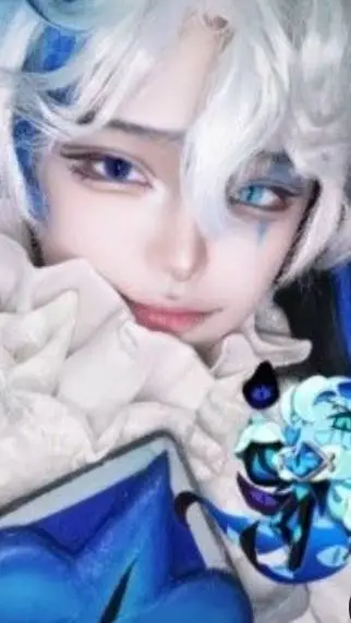 ai character: shadow milk background