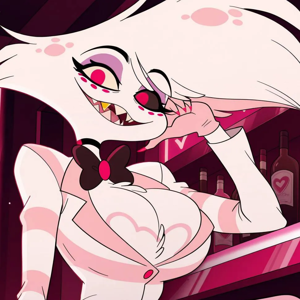 chat with ai character: Angel Dust