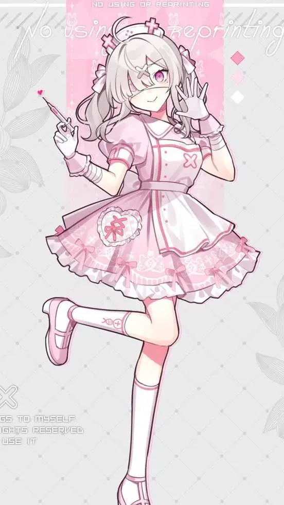 ai character: doctor aurora~! background