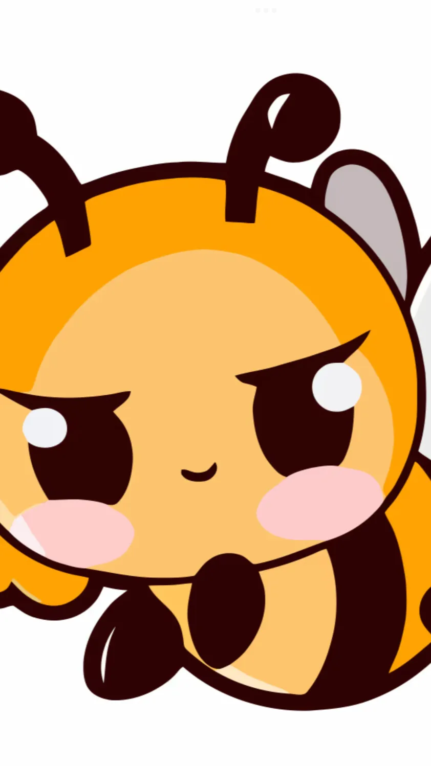 ai character: Bambi bee background