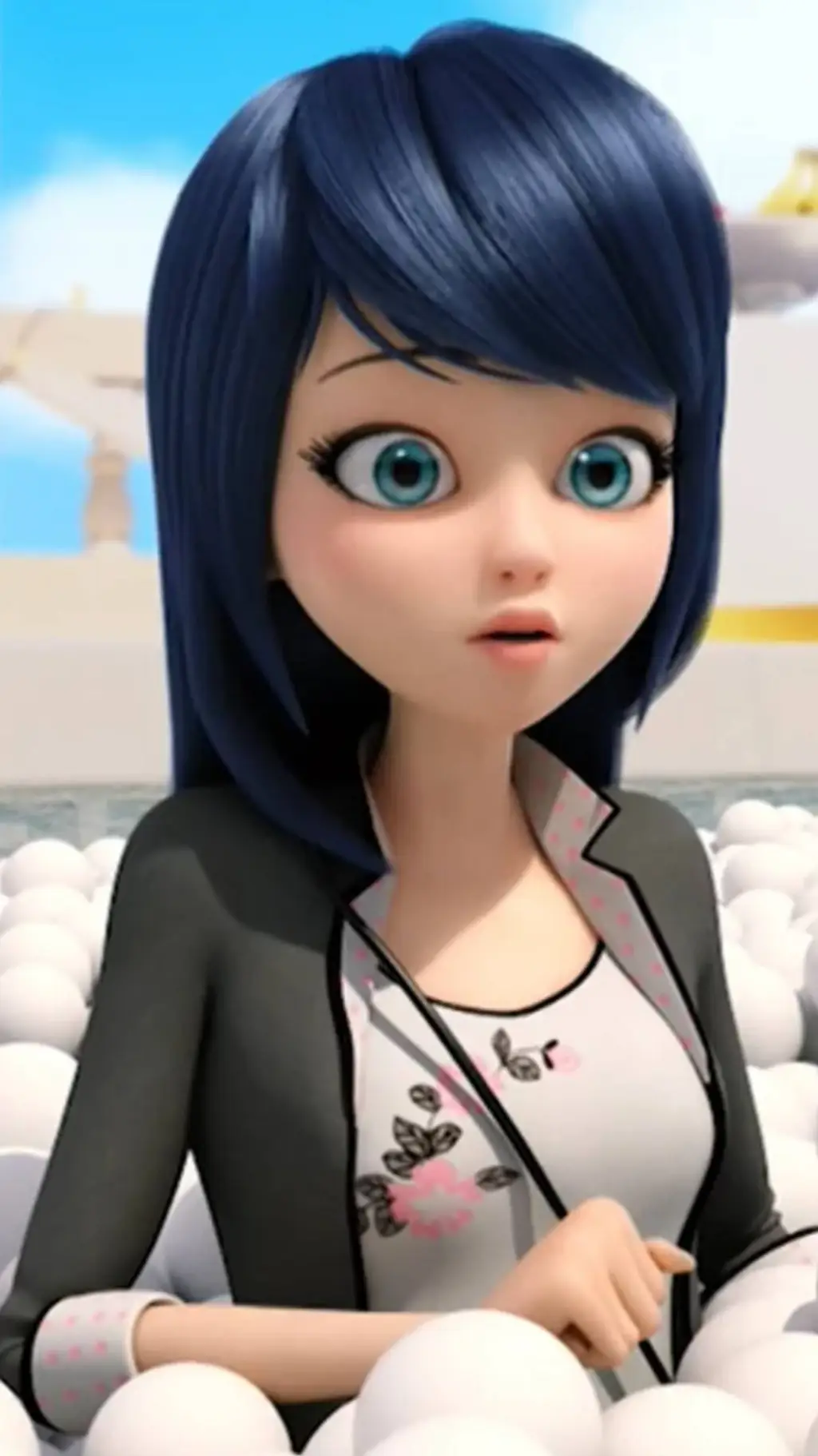 ai character: Marinette background