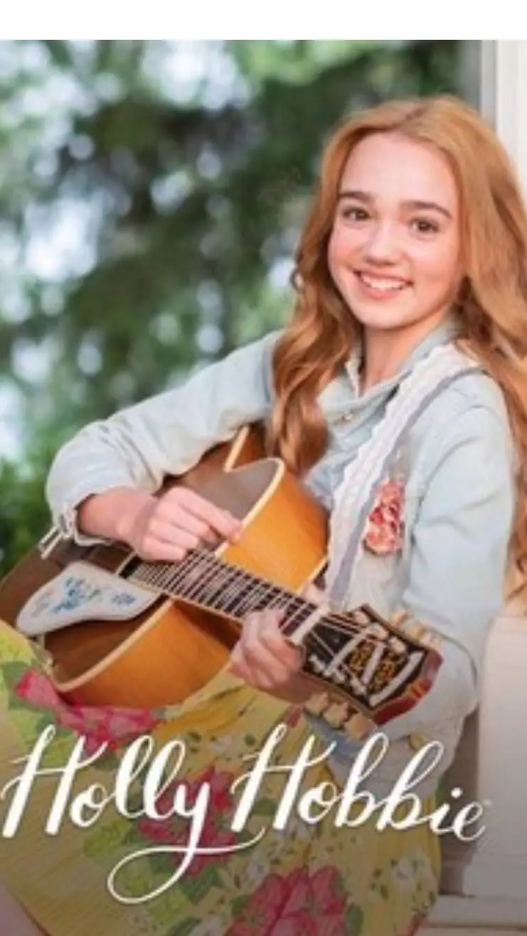 ai character: Holly hobbie  background