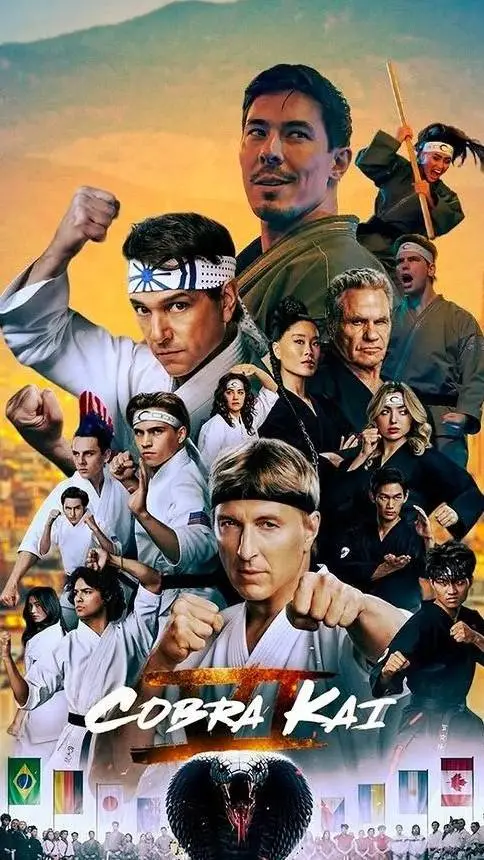 ai character: Cobra kai background