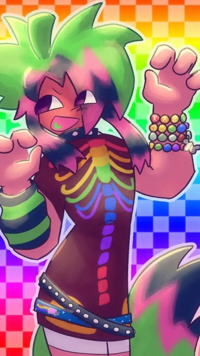 ai character: emo sprout background