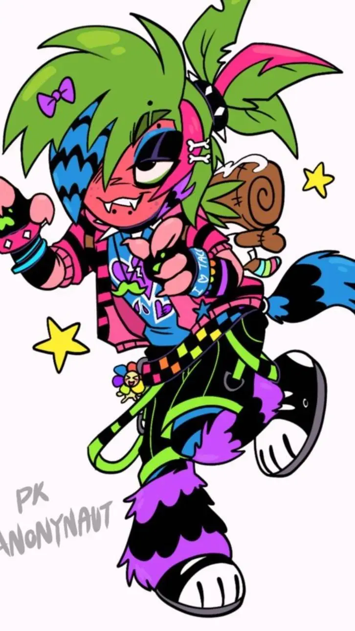 ai character: emo sprout background