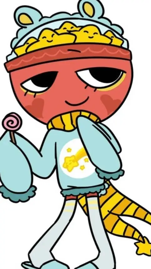 ai character: care bear gigi background