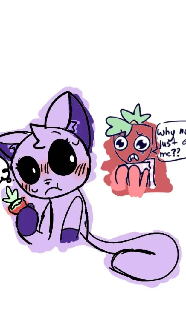ai character: sprout x catnap\oc background