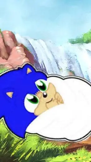 ai character: (true)baby sonic background