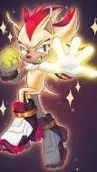 ai character: (true)super shadow background