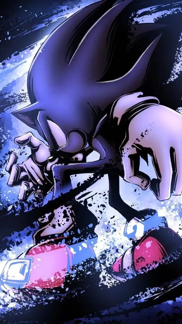 ai character: (true)dark sonic background